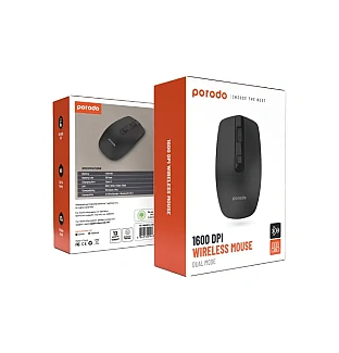 موس Porodo 1600DPI Wirless Mouse